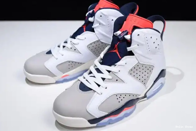 Bmlin Grey-Sail Tinker Retro 23-Neutral Infrared 384664-104 Jordan White 6 Air 0508